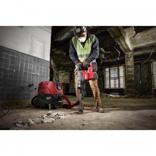 Перфоратор аккумуляторный бесщёточный SDS-MAX MILWAUKEE M18 FHM-0C (11Дж) (каркас)