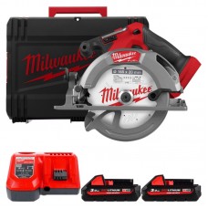 Пила дисковая акумуляторная бесщёточная MILWAUKEE M18 FCS552-302X, Ø165мм (ЗУ+2Х3Ач+HDкейс)
