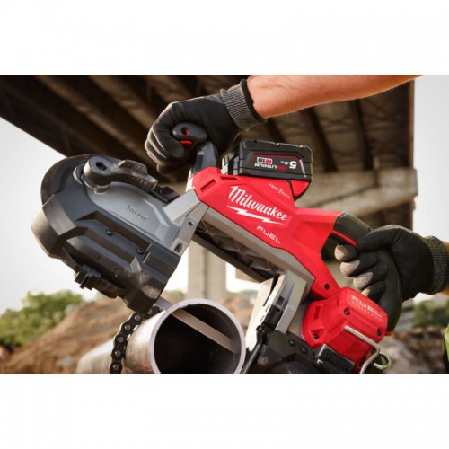 Пила ленточная аккумуляторная бесщёточная MILWAUKEE M18 FBS127DO-0C (каркас+кейс)