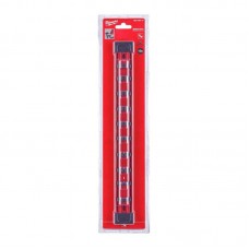 Планка для головок 1/4  MILWAUKEE со сменными зажимами, 350мм