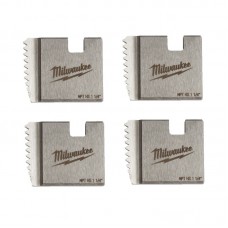 Плашки для резьбонарезного инструмента MILWAUKEE FPTD 1-1/4\" NPT HS (4шт) (для M18 FPT)