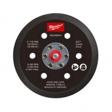 Подошва шлифовальная MILWAUKEE FROSBPSH150, Ø150мм, 6 отв. для M12 FROS (мягкая с «липучкой»)