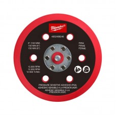 Подошва шлифовальная MILWAUKEE FROSBPSP150, Ø150мм, 6 отв. для M12 FROS (мягкая с PSA)