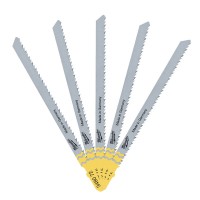 Полотна для лобзика T101BR MILWAUKEE, 105х2,5мм, (5шт), (обратный рез)