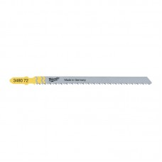 Полотна для лобзика T101BR MILWAUKEE, 105х2,5мм, (5шт), (обратный рез)