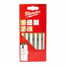Полотна для лобзика T101DP MILWAUKEE, 75х4,0мм, (5шт)