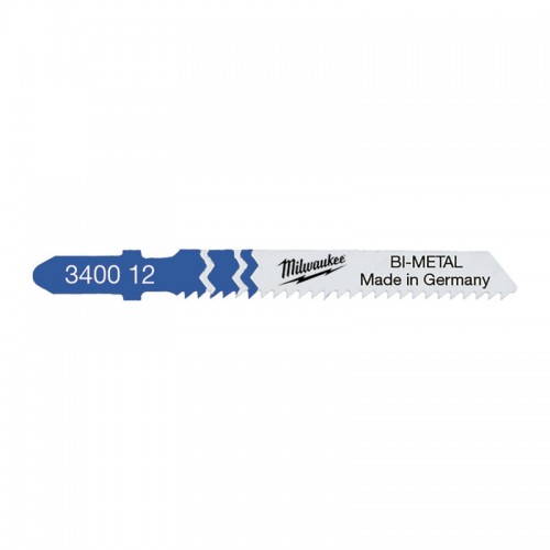 Полотна для лобзика T118BF Bi-Metal MILWAUKEE, 55х2,0мм,(5шт)