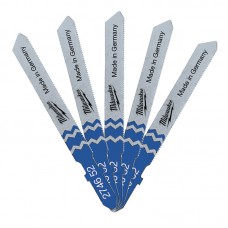 Полотна для лобзика T118G MILWAUKEE, 55х0,7мм, (5шт)