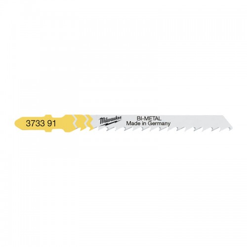 Полотна для лобзика T144DF Bi-Metal MILWAUKEE, 75х4,0мм, (5шт)