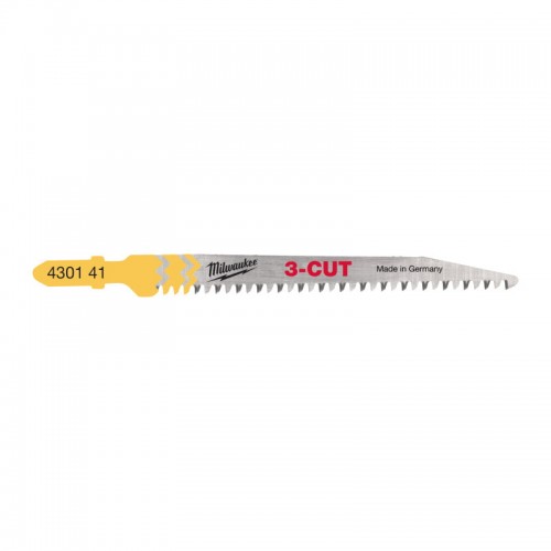 Полотна для лобзіка T234X 3CUT MILWAUKEE, 91х2,5мм, (5шт)