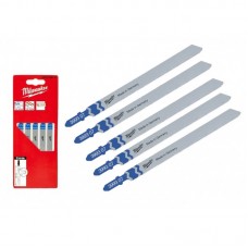 Полотна для лобзика T318A MILWAUKEE, 105х1,0мм, (5шт)