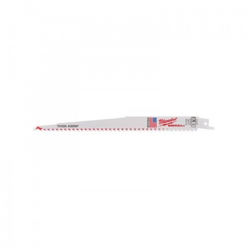 Полотно для сабельных пил FANG TIP THIN KERF MILWAUKEE, 230х5,0мм, (50шт), (дерево с гвоздями)