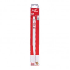 Полотно для сабельных пил FANG TIP THIN KERF MILWAUKEE, 300х5,0мм, (50шт), (дерево с гвоздями)