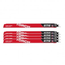 Полотно для сабельных пил TORCH CARBIDE NITRUS MILWAUKEE, 300х3,1мм, (5шт), (металл)