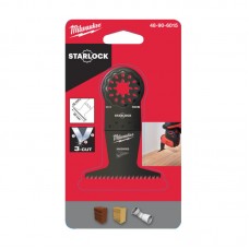 Полотно для мультитула STARLOCK MILWAUKEE, 65x42мм/3С (с 3-зубчатой геометрией)