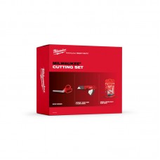 Набір різальних інструментів Milwaukee 52 шт. ножиці + ніж + леза 4932492095