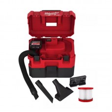 Пылесос аккумуляторный для воды и сухого мусора MILWAUKEE M12 FVCL-0 (каркас)