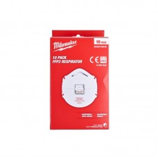 Респиратор с клапаном FFP2 (комплект 10шт) MILWAUKEE 4932478548