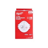 Респиратор складной с клапаном FFP2 (15шт) MILWAUKEE 4932478801