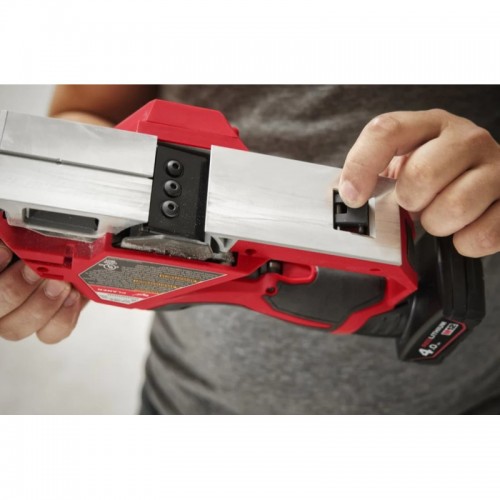 Рубанок аккумуляторный бесщёточный MILWAUKEE M12 BLP-402X (ЗУ+2акк.Х4Ач+HDкейс)