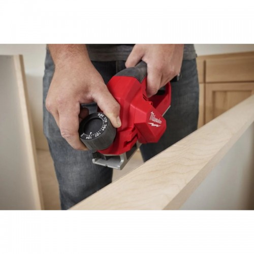 Рубанок аккумуляторный бесщёточный MILWAUKEE M12 BLP-402X (ЗУ+2акк.Х4Ач+HDкейс)