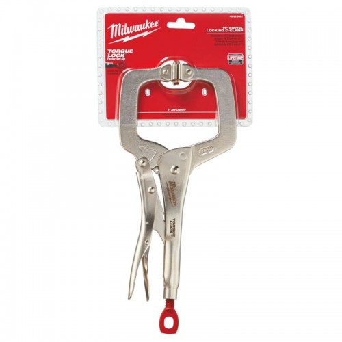 Зажим-струбцина тип С Torque Lock MILWAUKEE, (шарнирные губки), 280мм