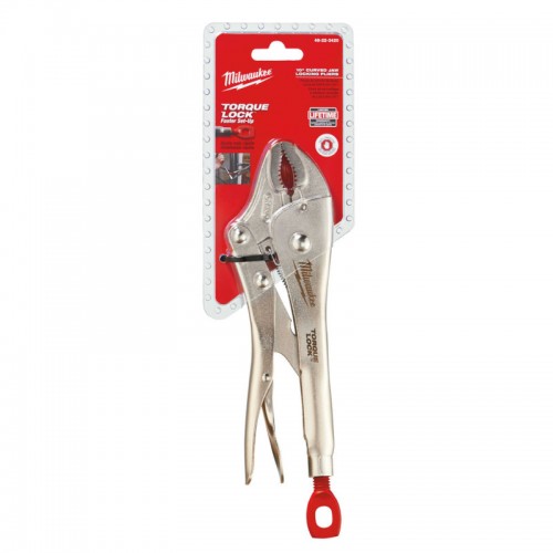 Зажим-струбцина Torque Lock MILWAUKEE, Ø51мм, (закругленные губки), 250мм