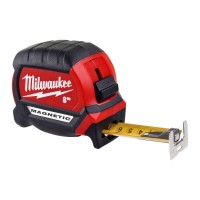 Рулетка магнитная MAGNETIC MILWAUKEE GEN III, 8м (27мм)