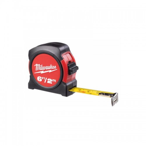 Рулетка MILWAUKEE, 2м/6фт (13мм)