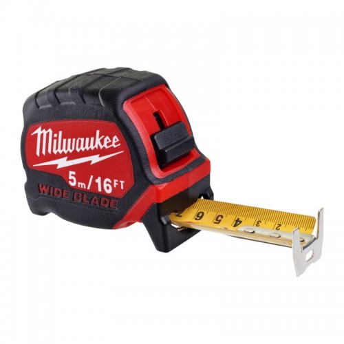 Рулетка MILWAUKEE WIDE BLADE, 5м/16фт (33мм)