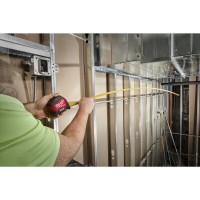 Рулетка магнитная STUD MILWAUKEE GEN II, 8м/25фт (33мм), (замена на 4932498766)