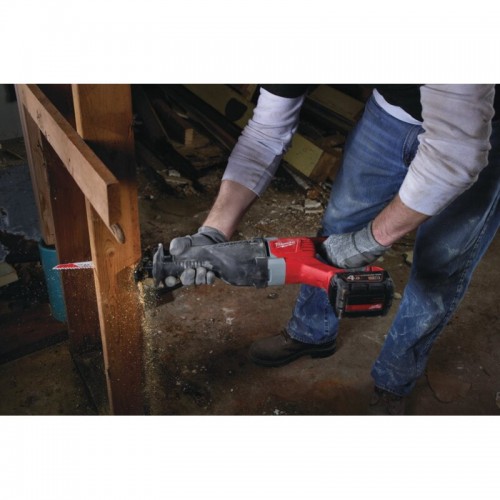 Пила сабельная аккумуляторная MILWAUKEE M18 BSX-0 (каркас)