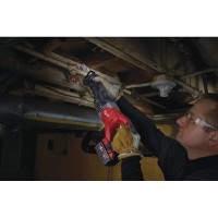 Пила сабельная аккумуляторная MILWAUKEE M18 BSX-0 (каркас)