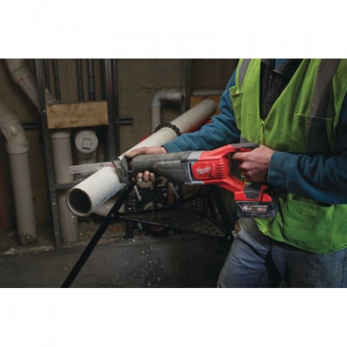 Пила сабельная аккумуляторная MILWAUKEE M18 BSX-0 (каркас)