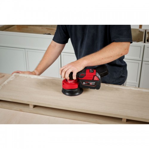 Шлифмашина эксцентриковая аккумуляторная бесщеточная MILWAUKEE M18 FROS125-0B Ø125мм (каркас)