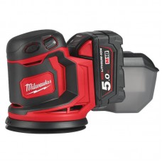 Шлифмашина эксцентриковая аккумуляторная MILWAUKEE Ø125мм M18 BOS125-502B, (замена на 4933498254)