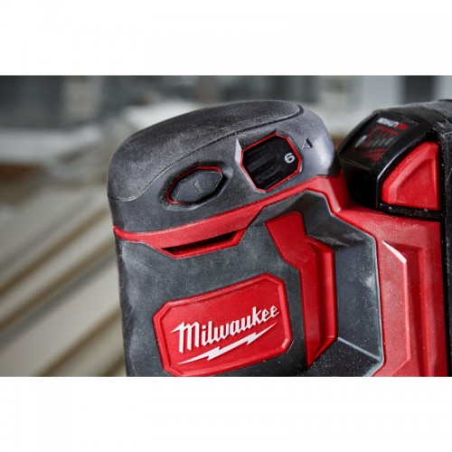 Шлифмашина эксцентриковая аккумуляторная MILWAUKEE Ø125мм M18 BOS125-502B, (замена на 4933498254)