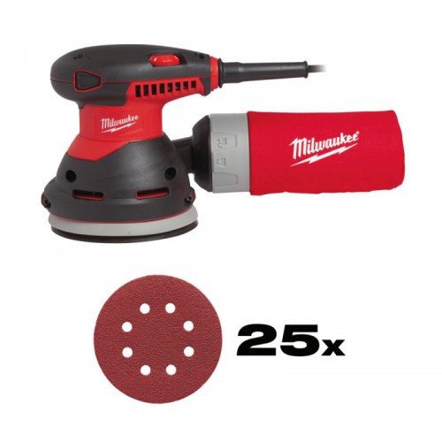 Шлифовальная машина MILWAUKEE ROS 125 E эксцентриковая 125 мм 4933433180