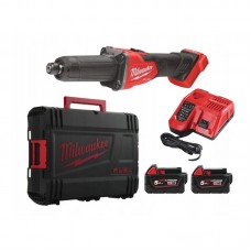 Машина прямошлифовальная аккумуляторная бесщёточная MILWAUKEE M18 FDGRB-502X (ЗУ+2акк.Х5Ач+HDкейс)