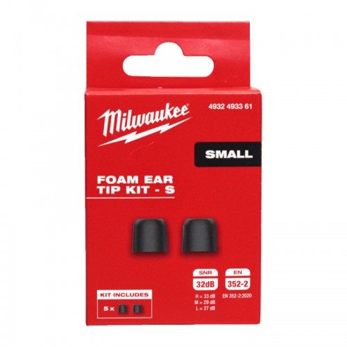 Сменные вкладыши (амбушюры) для наушников RLEPB MILWAUKEE, пена с еффектом памяти, S, 5 пар.