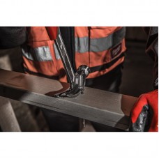 Молоток стальной с прямым гвоздодером MILWAUKEE, 16 унций/450гр