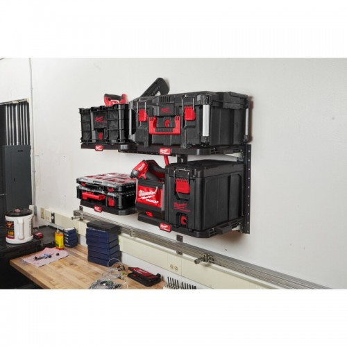 Система стеллажная вертикального крепления E-Track PACKOUT MILWAUKEE