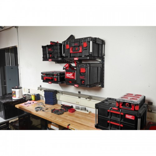 Система стеллажная вертикального крепления E-Track PACKOUT MILWAUKEE