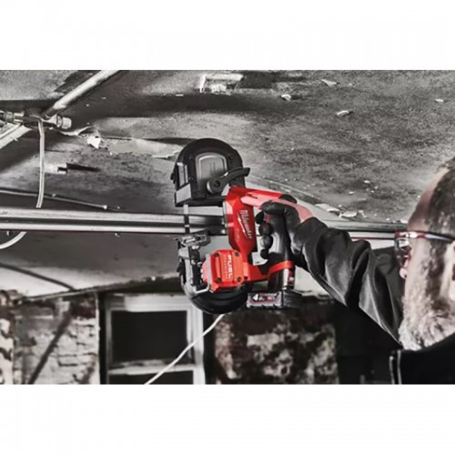 Пила ленточная аккумуляторная бесщёточная MILWAUKEE M12 FBS64-0C (каркас)
