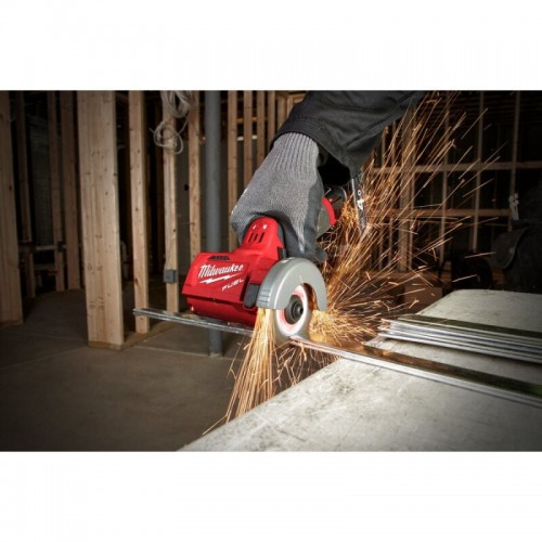 Пила дисковая универсальная аккумуляторная бесщёточная MILWAUKEE M12 FCOT-422X, Ø76 (ЗУ+2акк+кейс)