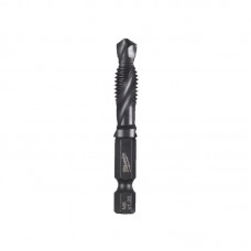 Сверло-метчик 1/4 Hex комбинированное 3-в-1 HSS-G MILWAUKEE, M8x57мм