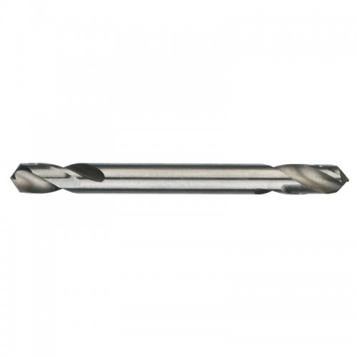 Свердло по металу HSS-G MILWAUKEE, DIN 1412 C, Ø2,5х43х10мм, двухстороннее, (10шт)