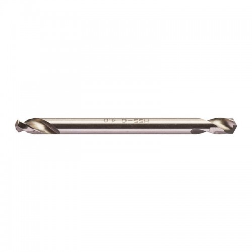 Сверло по металлу HSS-G MILWAUKEE, DIN 1412 C, Ø4,0х55х14мм, двухстороннее, (10шт)