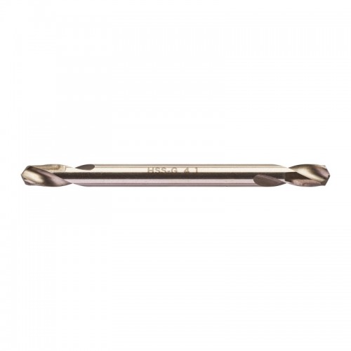Сверло по металлу HSS-G MILWAUKEE, DIN 1412 C, Ø4,1х55х14мм, двухстороннее, (10шт)