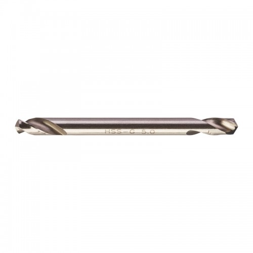 Сверло по металлу HSS-G MILWAUKEE, DIN 1412 C, Ø5,0х62х18мм, двухстороннее, (10шт)
